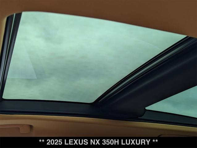 new 2025 Lexus NX 350h car, priced at $59,060