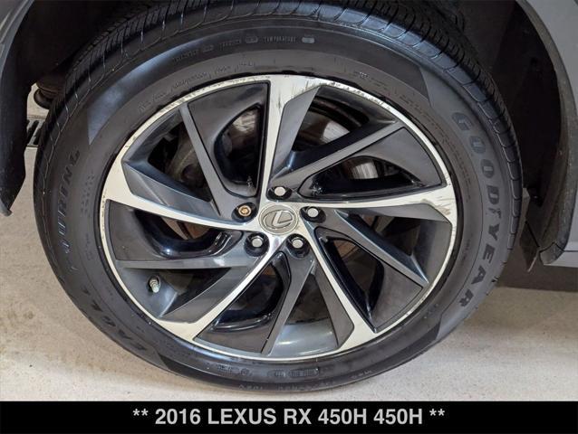 used 2016 Lexus RX 450h car, priced at $23,500