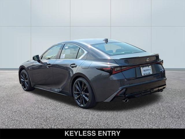 new 2025 Lexus IS 350 car, priced at $50,678
