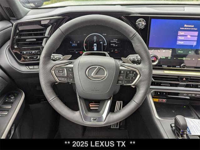 new 2025 Lexus TX 500h car, priced at $73,970
