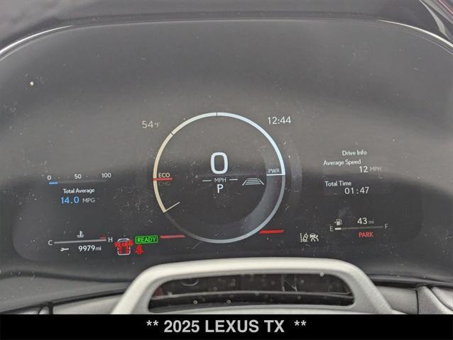 new 2025 Lexus TX 500h car, priced at $73,970