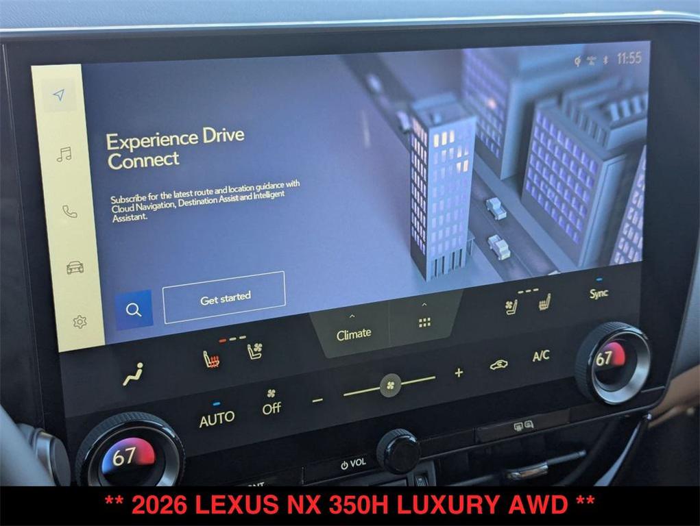 new 2026 Lexus NX 350h car, priced at $60,260