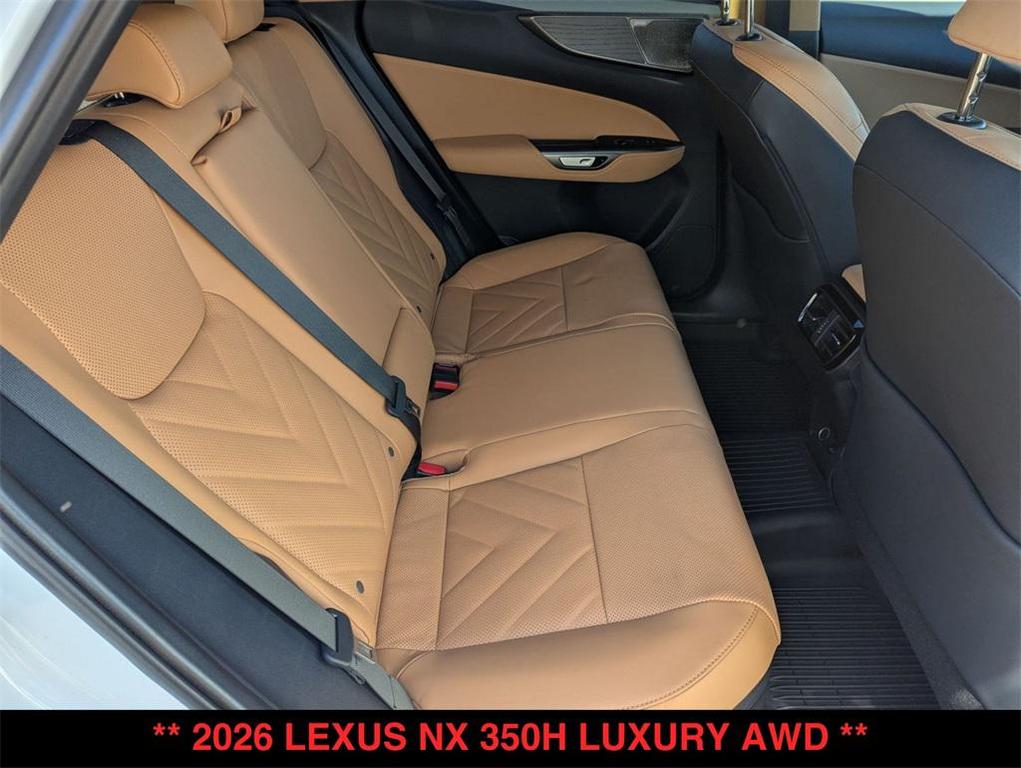 new 2026 Lexus NX 350h car, priced at $60,260