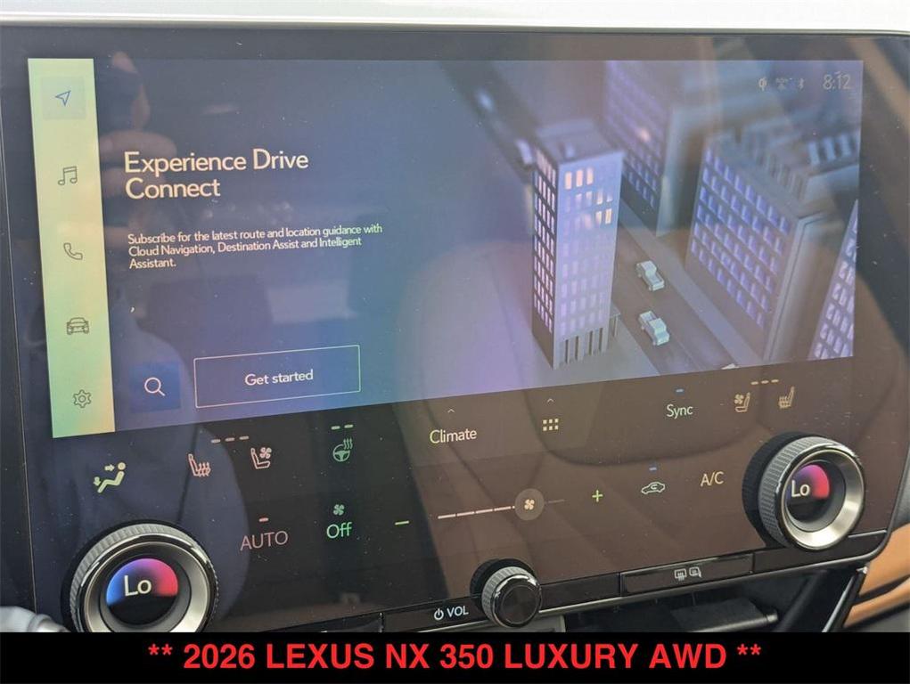 new 2026 Lexus NX 350 car, priced at $57,710