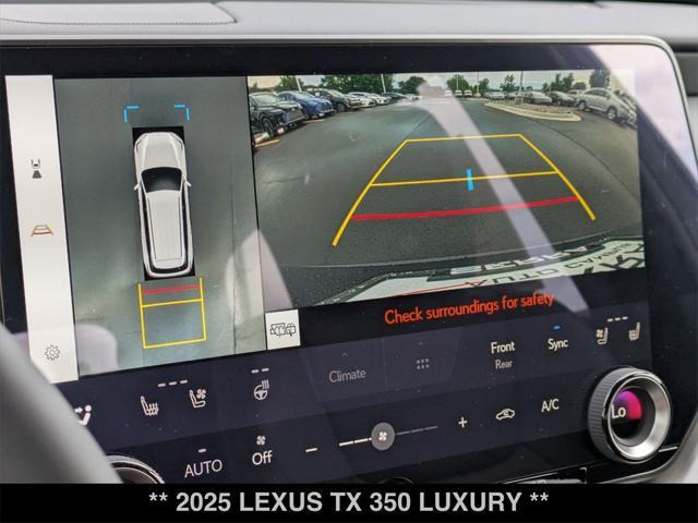 new 2025 Lexus TX 350 car, priced at $72,625