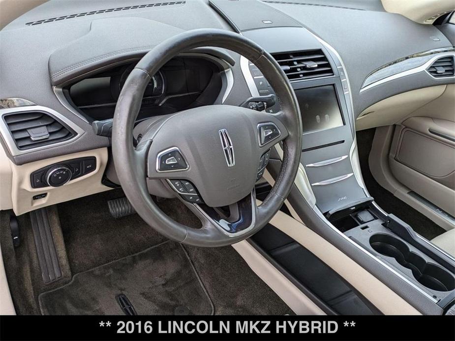 used 2016 Lincoln MKZ Hybrid car, priced at $10,000