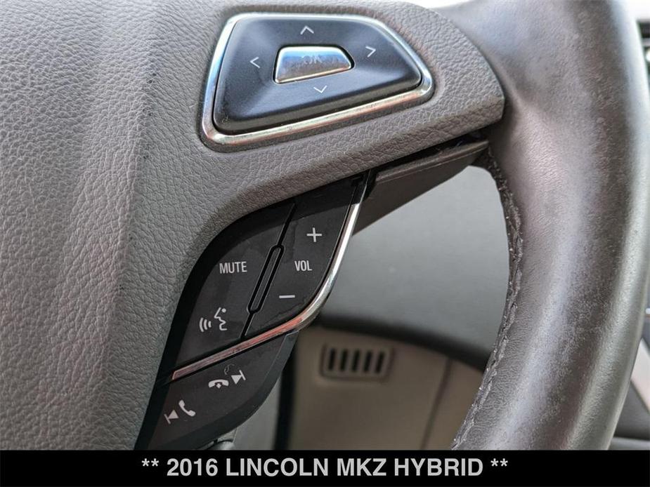 used 2016 Lincoln MKZ Hybrid car, priced at $10,000