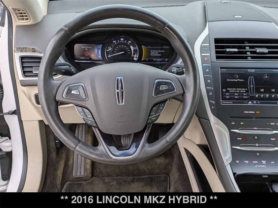 used 2016 Lincoln MKZ Hybrid car, priced at $10,000