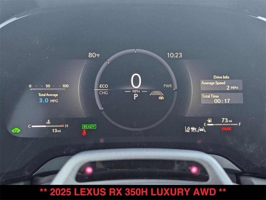 new 2025 Lexus RX 350 car, priced at $68,405
