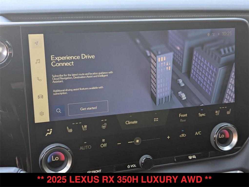 new 2025 Lexus RX 350 car, priced at $68,405