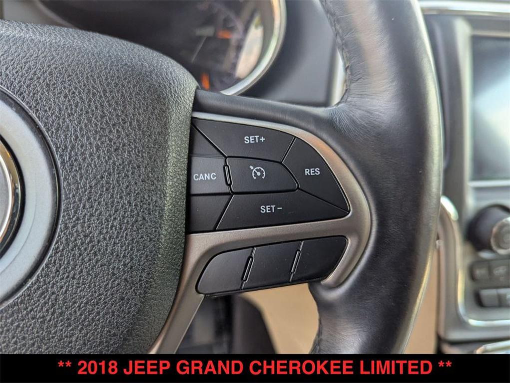 used 2018 Jeep Grand Cherokee car, priced at $11,000