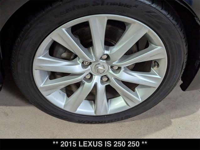 used 2015 Lexus IS 250 car, priced at $17,500