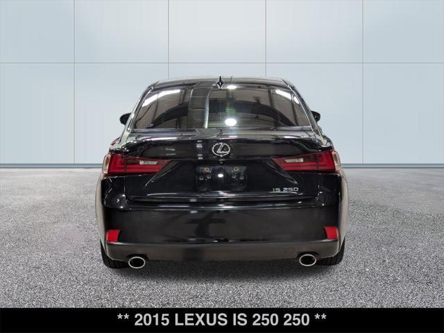 used 2015 Lexus IS 250 car, priced at $17,500