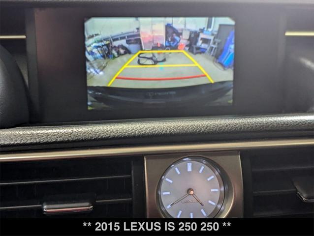 used 2015 Lexus IS 250 car, priced at $17,500
