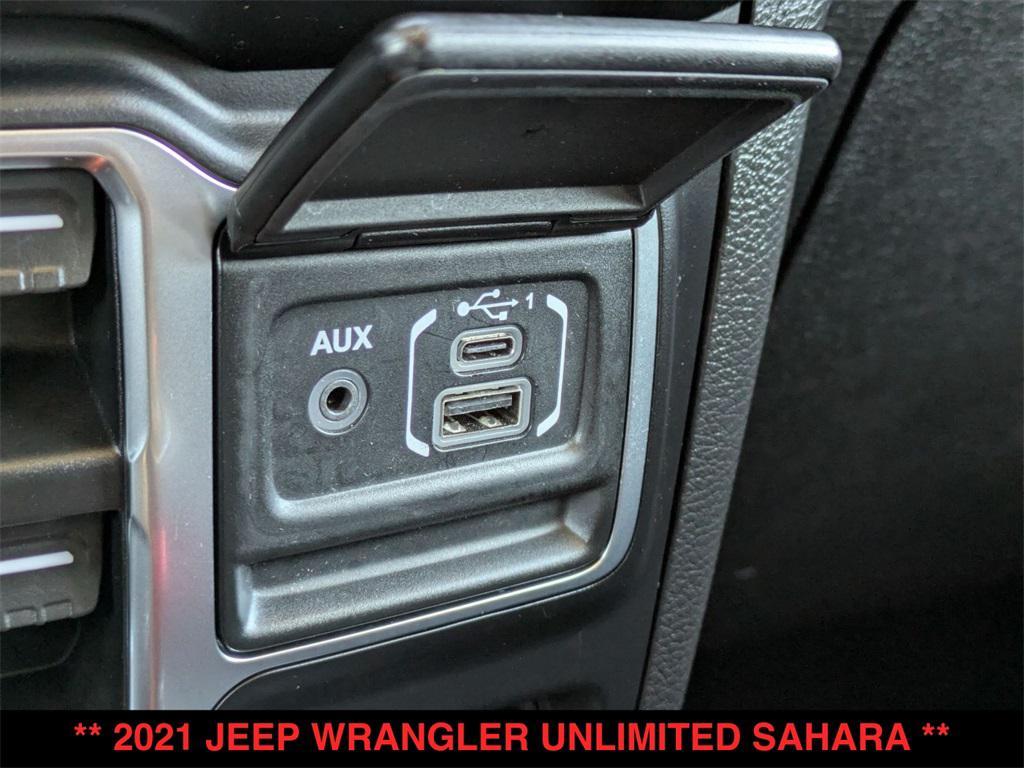 used 2021 Jeep Wrangler Unlimited car, priced at $23,500