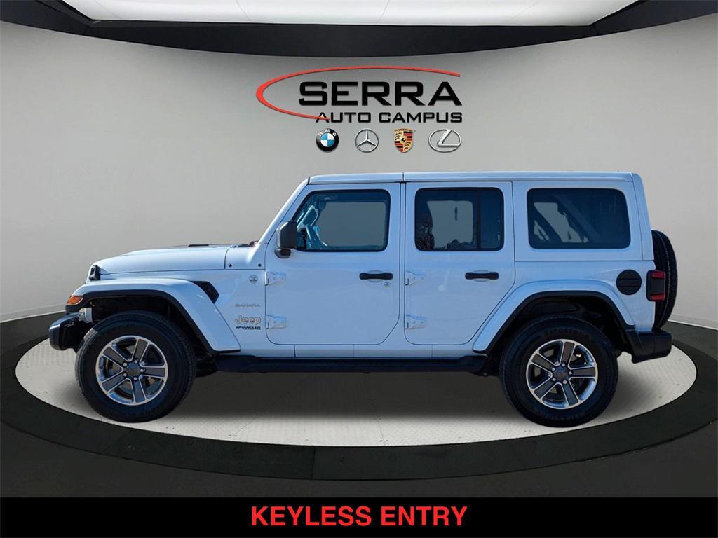 used 2021 Jeep Wrangler Unlimited car, priced at $23,500