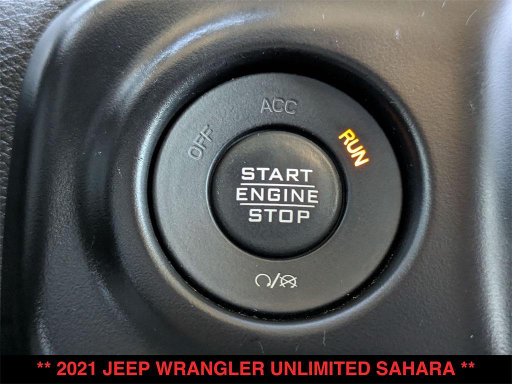 used 2021 Jeep Wrangler Unlimited car, priced at $23,500