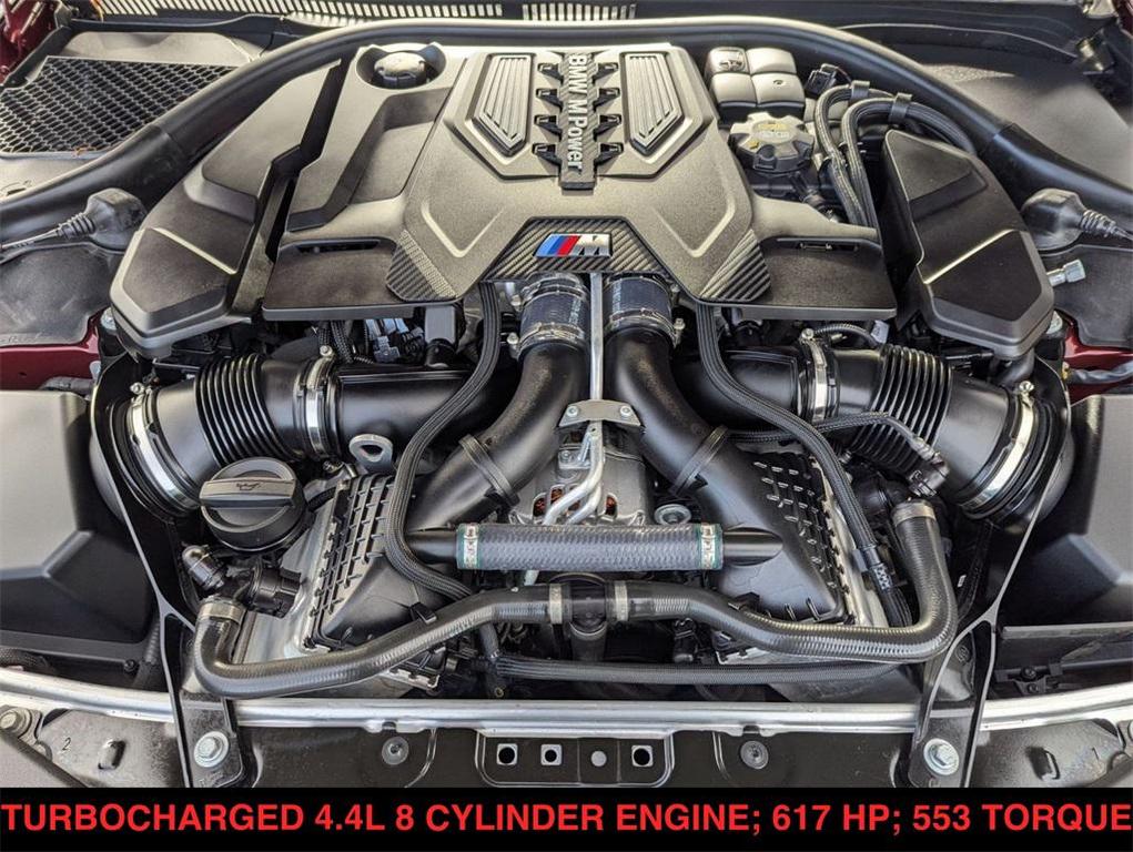 used 2023 BMW M8 car, priced at $79,000