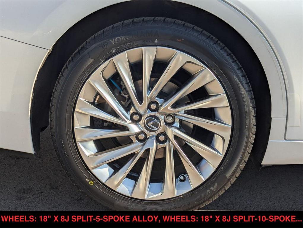 used 2023 Lexus ES 350 car, priced at $37,000