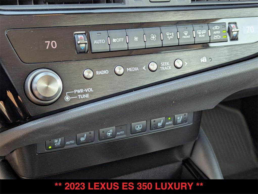 used 2023 Lexus ES 350 car, priced at $37,000