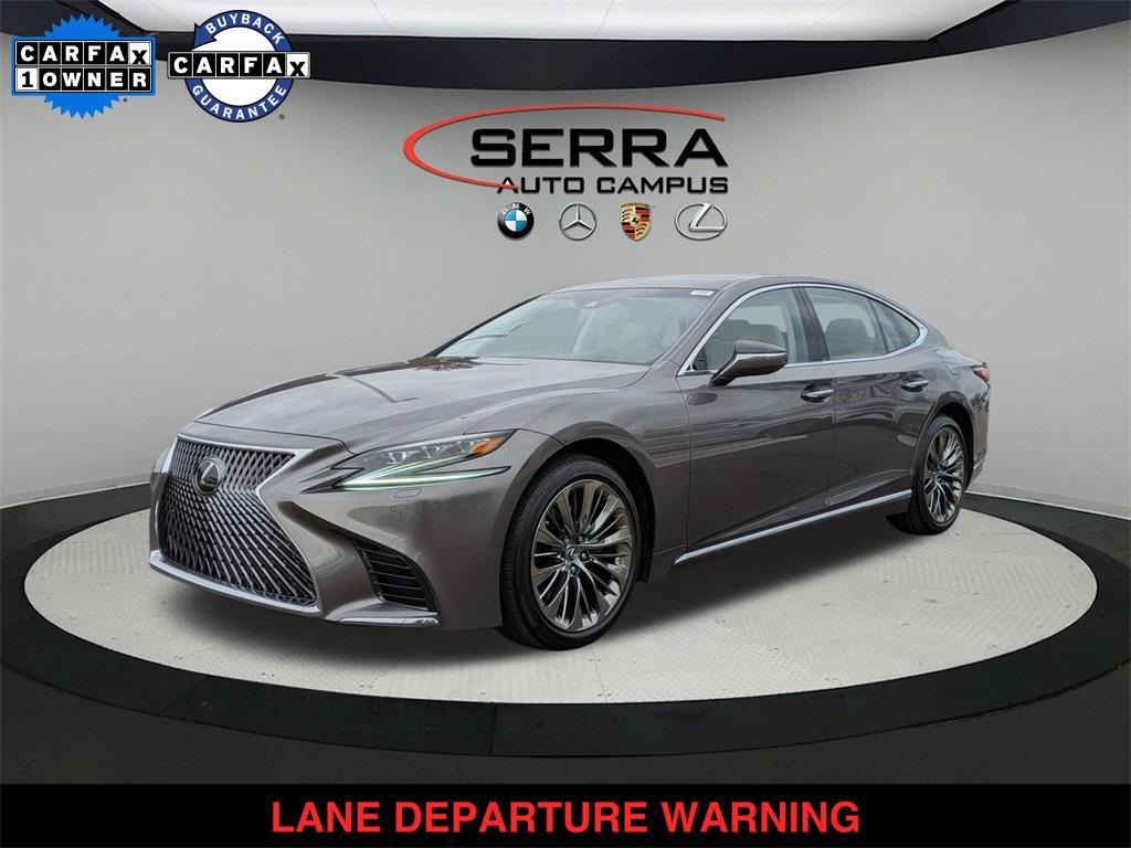 used 2019 Lexus LS 500 car, priced at $48,000