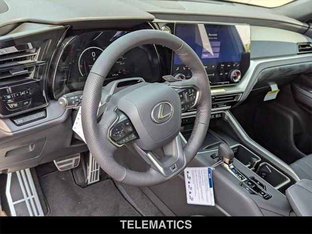 new 2025 Lexus TX 500h car, priced at $73,884