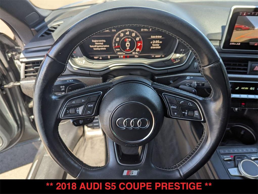 used 2018 Audi S5 car, priced at $19,500