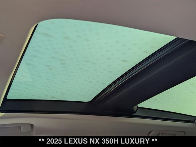 new 2025 Lexus NX 350h car, priced at $59,060