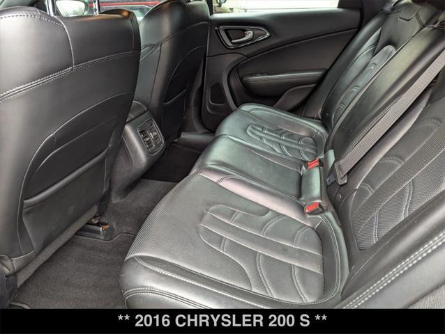 used 2016 Chrysler 200 car, priced at $7,500