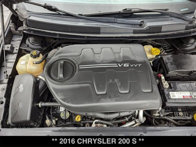 used 2016 Chrysler 200 car, priced at $9,500