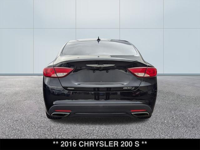 used 2016 Chrysler 200 car, priced at $9,500