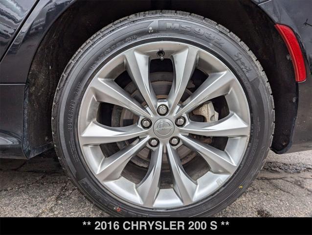 used 2016 Chrysler 200 car, priced at $9,500