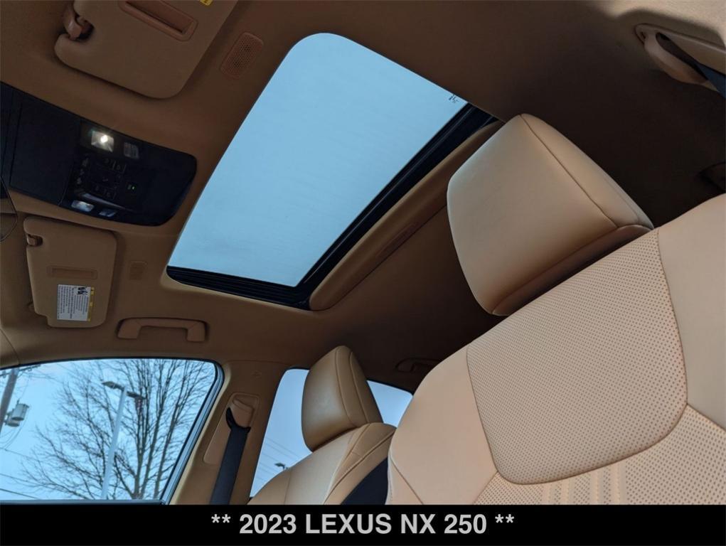 used 2023 Lexus NX 250 car, priced at $36,652