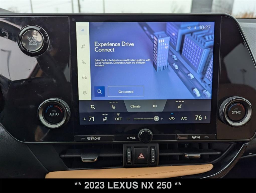 used 2023 Lexus NX 250 car, priced at $36,652