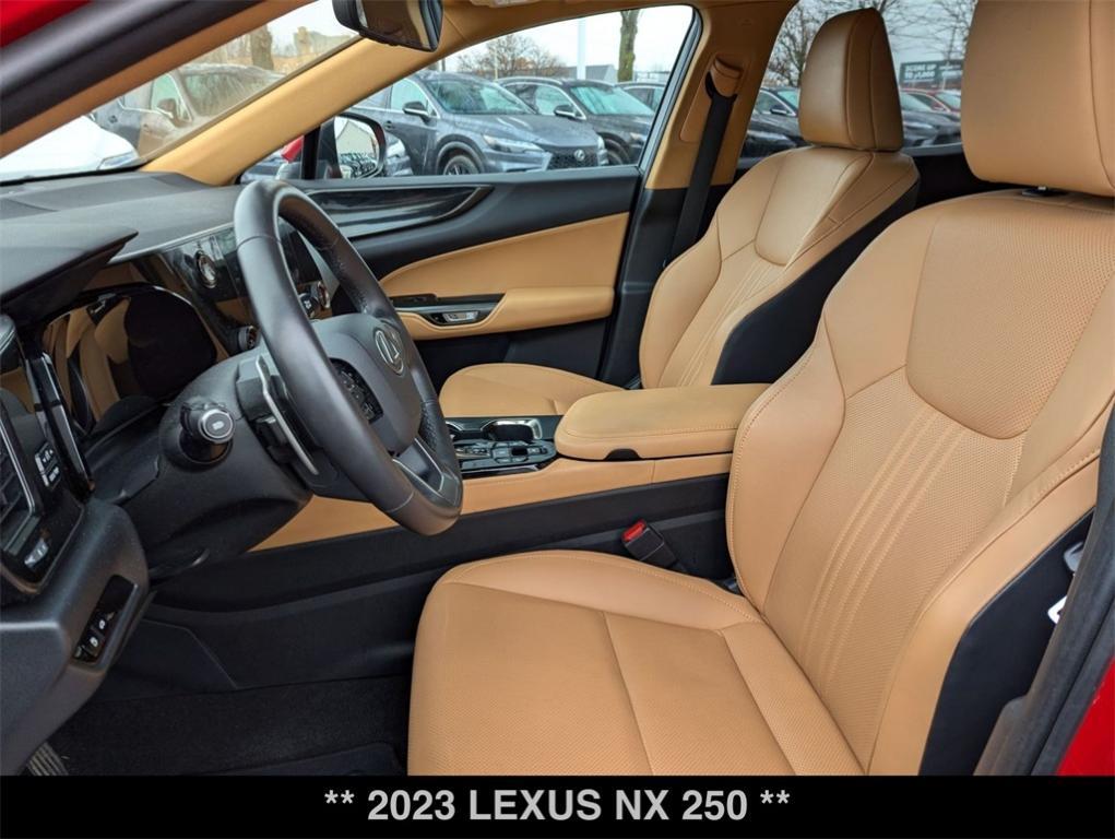 used 2023 Lexus NX 250 car, priced at $36,652