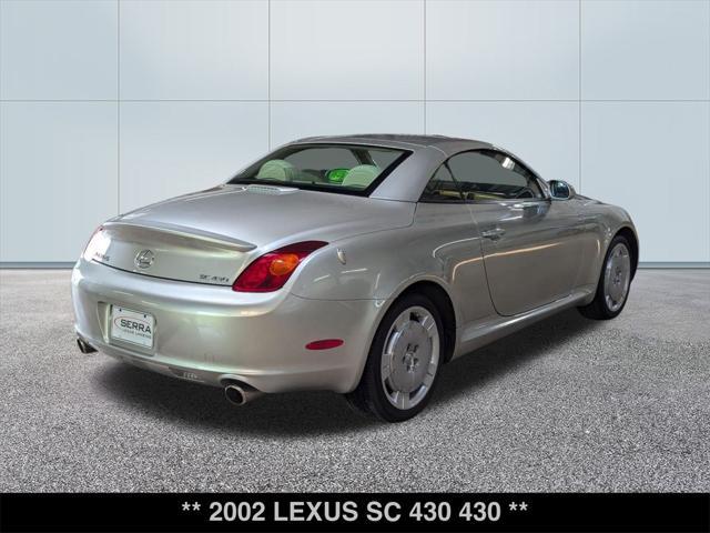 used 2002 Lexus SC 430 car, priced at $15,995