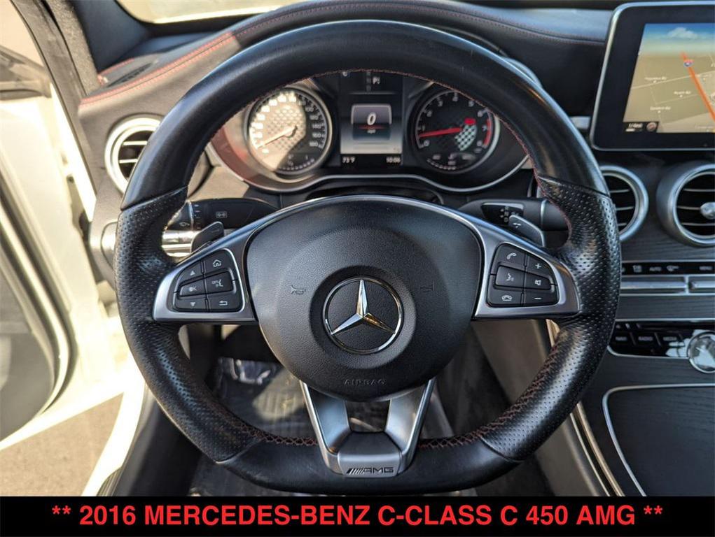 used 2016 Mercedes-Benz C-Class car, priced at $15,000