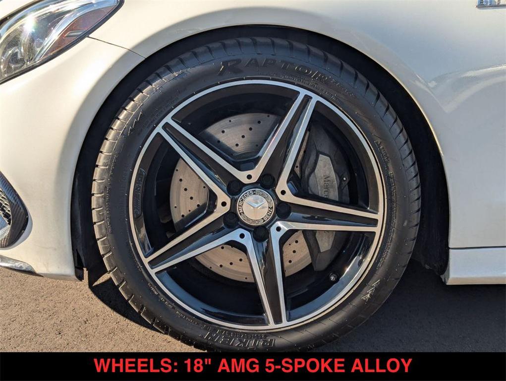 used 2016 Mercedes-Benz C-Class car, priced at $15,000