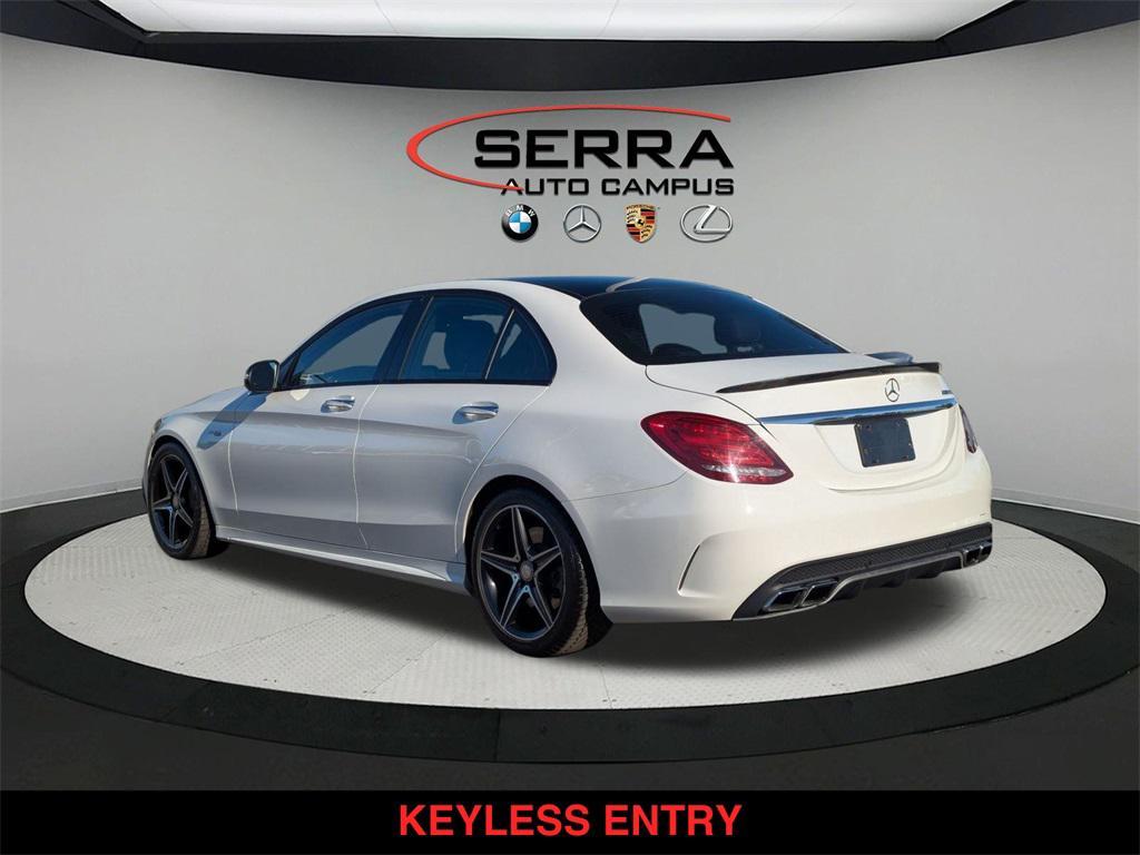 used 2016 Mercedes-Benz C-Class car, priced at $15,000