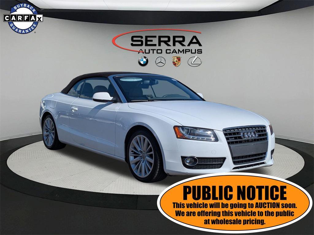 used 2010 Audi A5 car, priced at $7,000