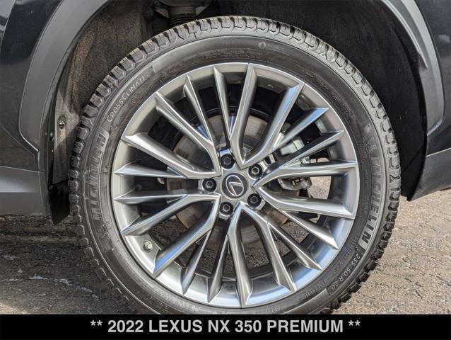 used 2022 Lexus NX 350 car, priced at $35,649