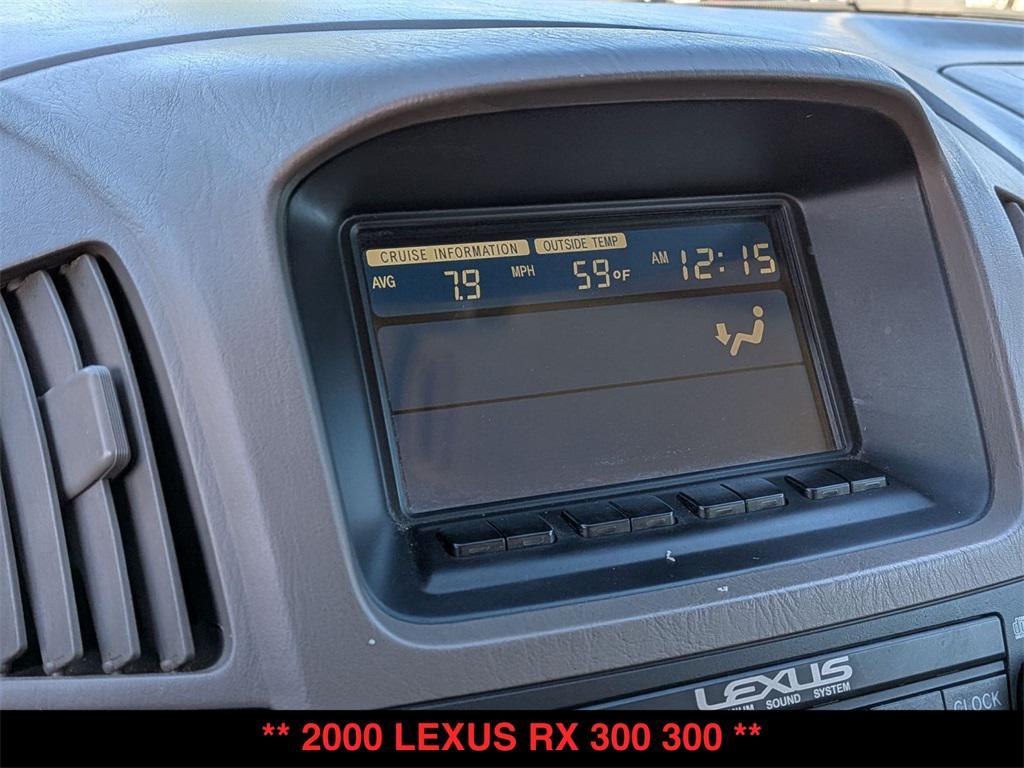 used 2000 Lexus RX 300 car, priced at $2,300