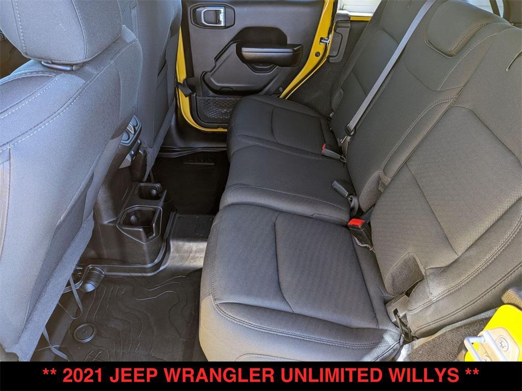 used 2021 Jeep Wrangler car, priced at $22,500