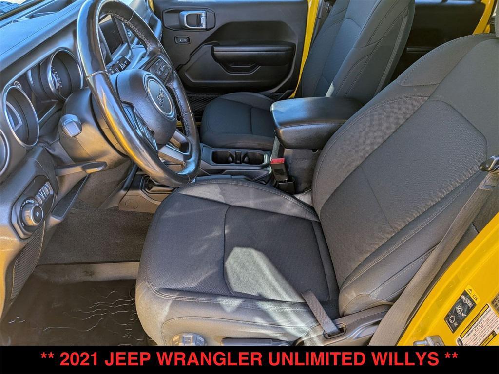 used 2021 Jeep Wrangler car, priced at $22,500