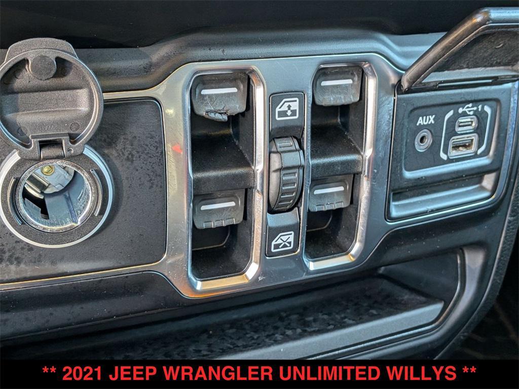 used 2021 Jeep Wrangler car, priced at $22,500