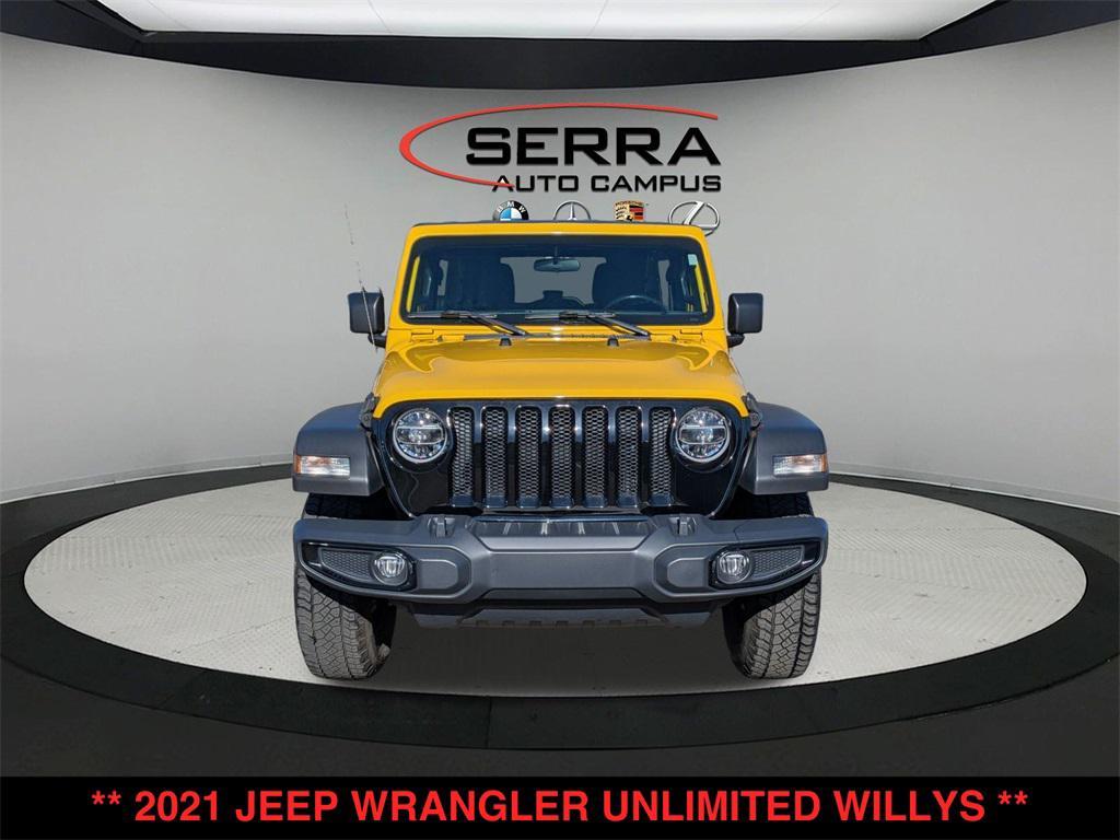 used 2021 Jeep Wrangler car, priced at $22,500