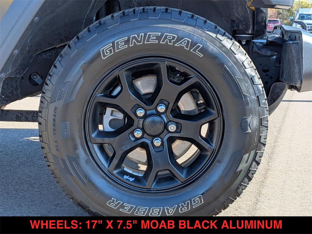 used 2021 Jeep Wrangler car, priced at $22,500