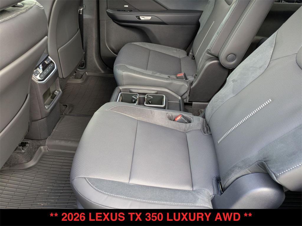 new 2026 Lexus TX 350 car, priced at $73,007