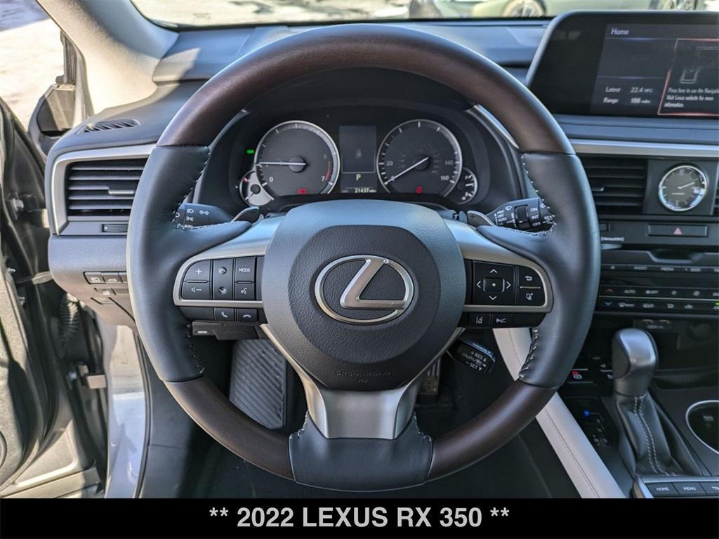 used 2022 Lexus RX 350 car, priced at $44,358