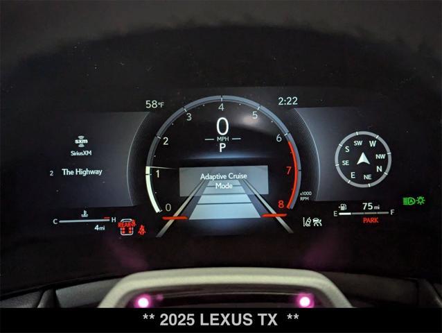 new 2025 Lexus TX 350 car, priced at $65,725
